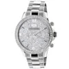 Men's Luxurman Large Diamond Bezel Watch 2ct Swiss Mvt