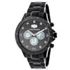 Midsize Men's Black Diamond Watch By Luxurman 0.25ct