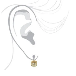 Natural Yellow Diamond Dangle Earrings 1.65ct 14K Yellow Gold -Luxurman natural yellow diamond dangle earrings 165ct 14k gold 3