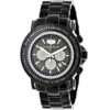 Oversized Men's Black Diamond Watch By Luxurman 3ct Chronograph Escalade