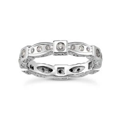 Platinum Diamond Eternity Band 0.24ct