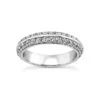 Platinum Diamond Eternity Band 0.80ct 4.3mm