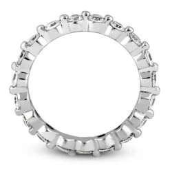 Thin Platinum Diamond Eternity Band 1.33ct -Luxurman platinum diamond eternity band 133ct p 30467 additional white