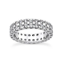 Platinum Diamond Eternity Band 1.74ct