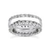 Platinum Diamond Eternity Band 1.86ct