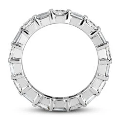 Platinum Diamond Eternity Band 2.43ct -Luxurman platinum diamond eternity band 243ct p 30363 additional white