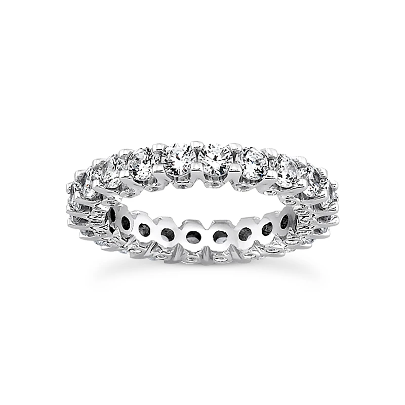 Platinum Diamond Eternity Band 3.20ct 4.3mm 1 Platinum Diamond Eternity Band 3.20ct 4.3mm