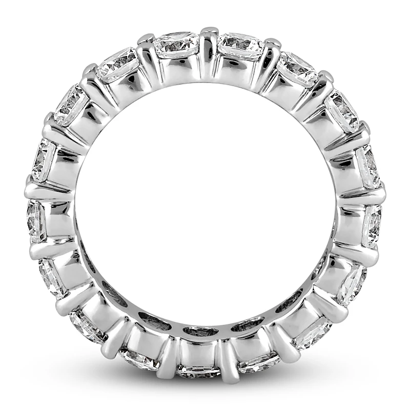 Platinum Diamond Eternity Band 5.85ct 3 Platinum Diamond Eternity Band 5.85ct - Image 3
