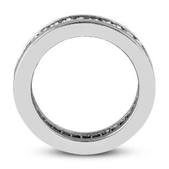 Platinum Diamond Eternity Ring 2.72ct -Luxurman platinum diamond eternity ring 272ct p 30411 additional white