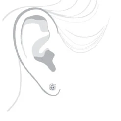 Platinum Diamond Studs Earrings 1.50ct 6 Platinum Diamond Studs Earrings 1.50ct -Luxurman platinum diamond studs earrings 150ct bod