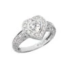 Platinum Ladies Diamond Ring 2.08ct
