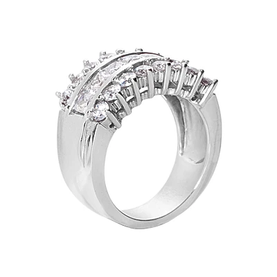 Platinum Ladies Diamond Ring 2.31ct 11.8mm 2 Platinum Ladies Diamond Ring 2.31ct 11.8mm - Image 2