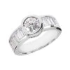 Platinum Ladies Diamond Ring 2.68ct