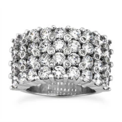 Platinum Men's Diamond Ring 10ct