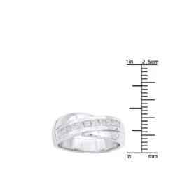 Platinum Men's Diamond Wedding Band 1ct -Luxurman platinum mens diamond wedding band 1ct p 30804 ruler