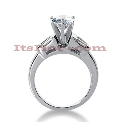 Platinum Men's Diamond Wedding Ring 0.10ct 2 Platinum Men's Diamond Wedding Ring 0.10ct - Image 2