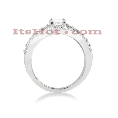 Platinum Women's Diamond Ring 1.70ct 2 Platinum Women's Diamond Ring 1.70ct - Image 2