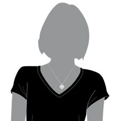 Ladies Puffed 14K White Gold Diamond Heart Pendant 1.5ct 9 Ladies Puffed 14K White Gold Diamond Heart Pendant 1.5ct -Luxurman puffed hearts 14k diamond heart pendant 150ct p 40939 bodwh