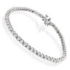 Round Diamond Tennis Bracelet 10K White Gold Yellow Gold Rose Gold 1.5ct