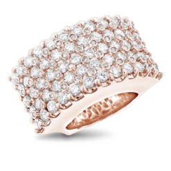 Hip Hop Unique Massive 7 Carat Men's Diamond Ring 14K White Gold Luxurman 8 Hip Hop Unique Massive 7 Carat Men's Diamond Ring 14K White Gold Luxurman -Luxurman unique diamond rings 14k gold diamond ring 735 p 6806 ro