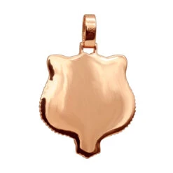 Unique 10K Yellow Gold Men's Custom Enamel & Diamond Tiger Pendant 1.75CT 13 Unique 10K Yellow Gold Men's Custom Enamel & Diamond Tiger Pendant 1.75CT -Luxurman unique solid 10k gold tiger pendant diamonds enamel 175ct mens custom jewelry 407123 backro