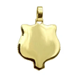 Unique 10K Yellow Gold Men's Custom Enamel & Diamond Tiger Pendant 1.75CT 12 Unique 10K Yellow Gold Men's Custom Enamel & Diamond Tiger Pendant 1.75CT -Luxurman unique solid 10k gold tiger pendant diamonds enamel 175ct mens custom jewelry 407123 backye