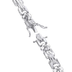 14K Yellow Gold Men's Diamond Bracelet 1.95ct -Luxurman white gold diamond bracelets collection piece 195ct p 7000 claspwh